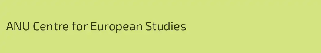 ANU Centre for European Studies
